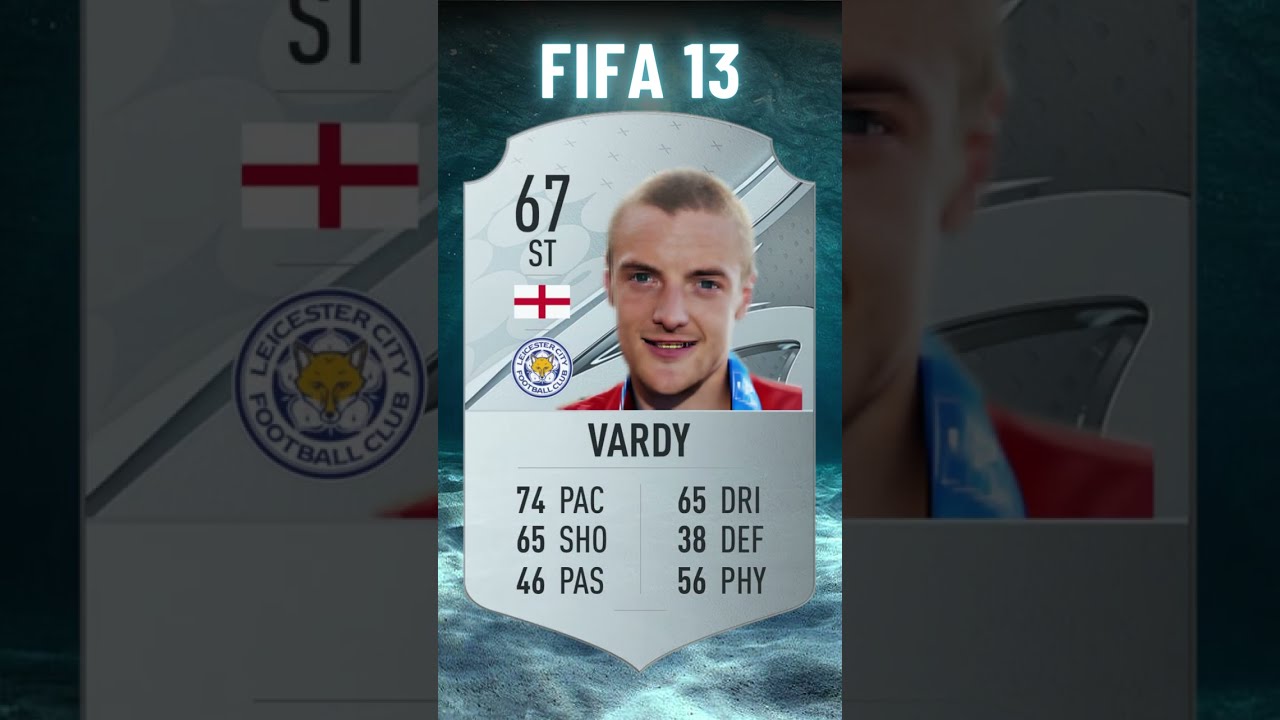 Jamie VARDY FIFA EVOLUTION 🏴󠁧󠁢󠁥󠁮󠁧󠁿 Fifa 13 - Fifa 23