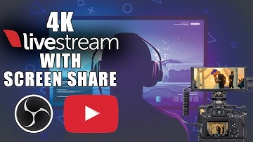 Learn 4K Livestream Set Up in OBS Studio