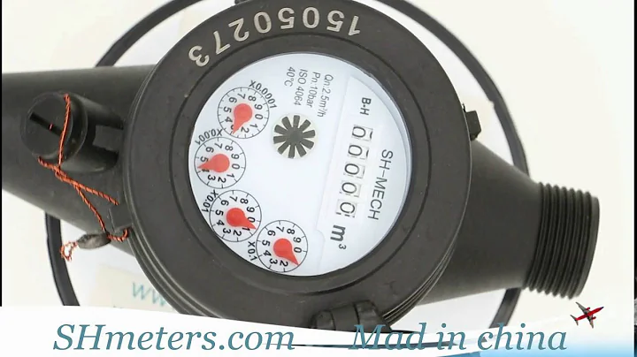 Multi jet Plastic water meters