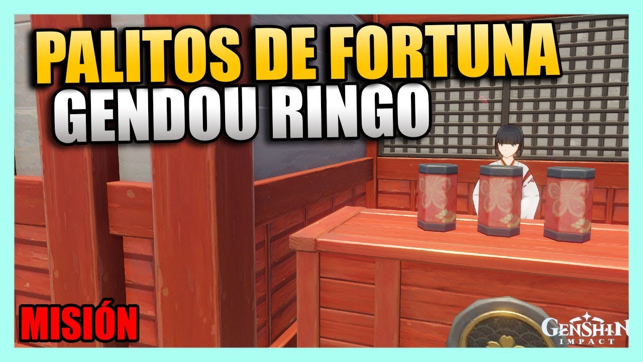 PALITOS DE FORTUNA - GENDOU RINGO [ENKANOMIYA] MISIÓN | UBICACIÓN ...