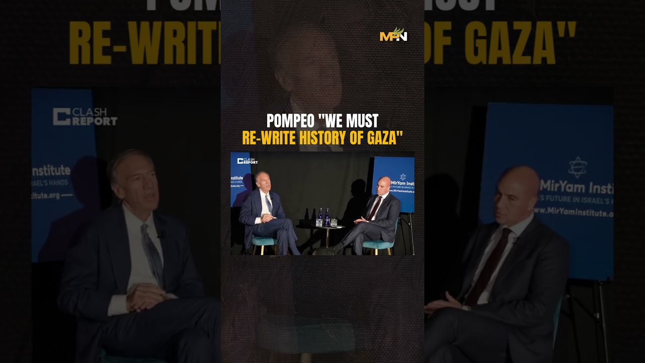 Pompeo on Rewriting history “The victims were the people of the nation-state of Israel".