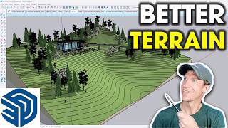 Create Better Terrain in SketchUp with TopoShaper