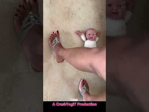 Kitchen Casual Food Crush Peanut Walkover Crush Fetish 2 #shorts #crush #crushing #feet #asmr #cute