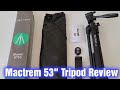 Mactrem 53 Inch Tripod GT53 Review - Inexpensive Tripod