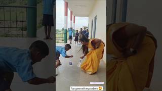Fun with students🤩 #school #kannada #shwetateacher