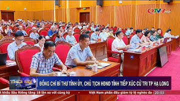 Đồng chí Bí thư Tỉnh ủy, Chủ tịch HĐND tỉnh tiếp xúc cử tri TP Hạ Long