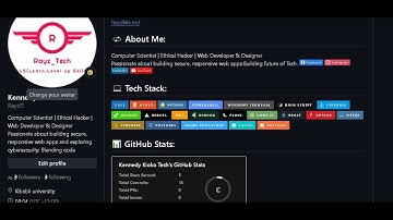 How to Create a Stunning GitHub Profile README with GPRM (Step-by-Step Guide)#githubtips #gprm#tech