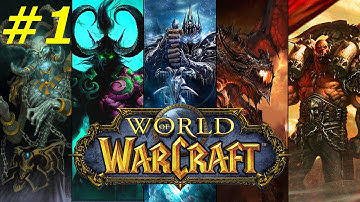 World Of Warcraft lets play #1 Character Creation!
