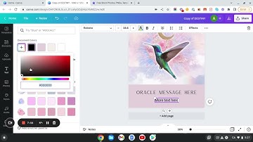How to Create Oracle Card Decks Using Canva: Part 2