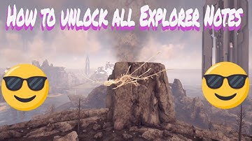 How to unlock all Explorer notes in ark.