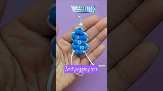 Make "DAD" a quick, simple gift  that he can carry with him. #ponybeads #dad #gift  #keychain