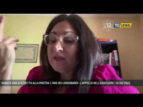 RUBATA UNA STATUETTA ALLA MOSTRA 'L'ORO DEI LONGOBARDI': L'APPELLO DELL'ASSESSORE | 13/09/2024