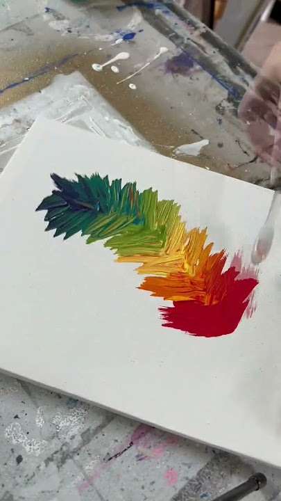 abstract acrylic painting tutorial for beginners step by step, abstract painting tutorial modern art