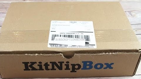 KitNipBox November 2017 Review/Unboxing + Coupon #KITNIPBOX