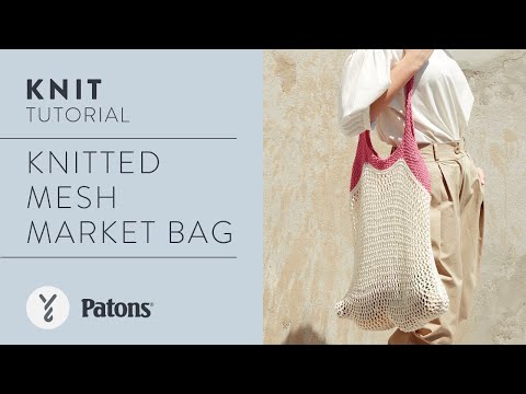 Video: How To Knit A Shopping Bag