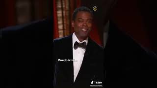 Will Smith golpeó a  Chris Rock en los premios Oscar