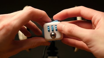 [ASMR] Binaural Fidget Cube Sounds (No Talking)