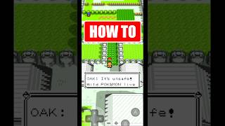 Pokemon Blue In 3D How To Guide