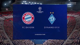  Bayern Munich vs Dynamo Kyiv  | Champions League (29/09/2021) | Fifa 21