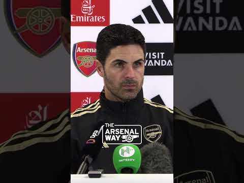 Arteta speaks on how he has a plan to keep a STRONG NUCLEUS of players at the club 🧠 #shorts