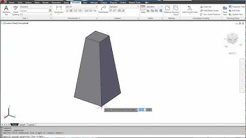 COMO HACER UNA PIRAMIDE TRUNCADA - AUTOCAD