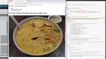 HTML Basics - Recipe Site - Part 4 of 4 (Language: Myanmar)