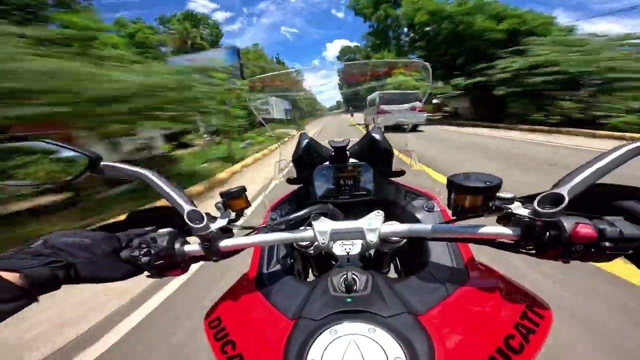 New 2025 Ducati Multistrada V2. Test drive.