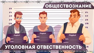 Уголовная ответственность. Обществознание 11/9 класс. ЕГЭ/ОГЭ