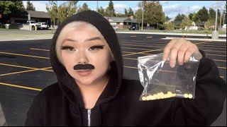 ASMR sus guy in the school parking lot tries to sell you fun candy 💊😳