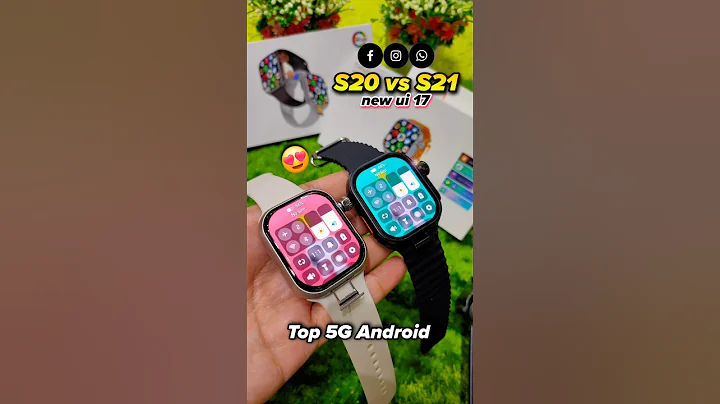 S20 vs S21 ⚡️5G Android Watch ₹♤500/- 8+128GB 120hz Amoled 180°Camera #shorts #ytshorts #shortsfeed