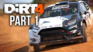 DIRT 4 Career Mode Gameplay Walkthrough Part 1 - INTRO (Full Game)