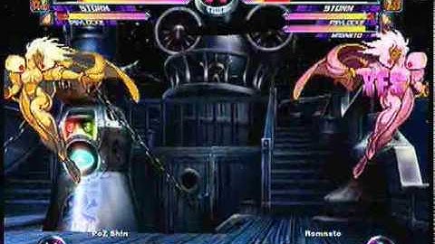 MvC2 Online (360): Theo (MSP) vs Brett (MSP) 9 .:12.18.09:.