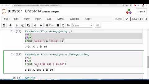 output function in julia | print function in julia