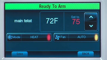 Setting Home Automation Schedules on LYNX Touch L5100