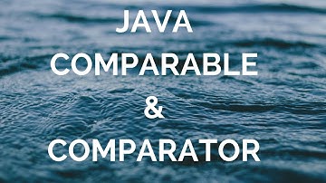 Java Comparable and Comparator (manohar academy)