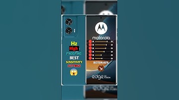 Motorola Edge 50 FUSION 5G Free Fire Sensitivity Settings 🔥 Free fire Headshot setting 2025
