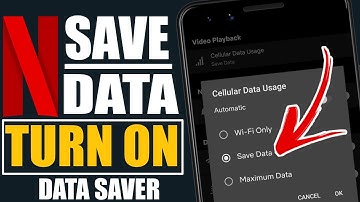 Netflix Turn On Data Saver - Save Your Data On Netflix | Netflix Save Data 🔥🔥🔥