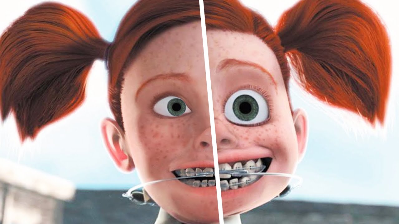 See what Darla from Finding Nemo would look like with human proportions. 