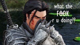 Kaidan hating the DG dlc for 5 minutes | Skyrim Special Edition
