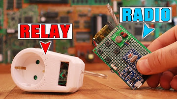 Enchufe Con Radio Control y Rele SSR | 433Mhz y Ultra Bajo Consumo