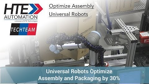 Screw Driving and Box Assembly Optimized by UR Cobots