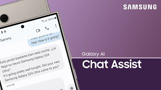 Translate texts on the Galaxy S24 series with Galaxy AI and Chat Assist | Samsung US screenshot 5