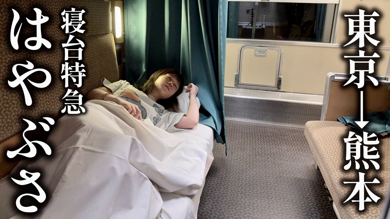 憧れのブルートレインで夜を駆け抜けました