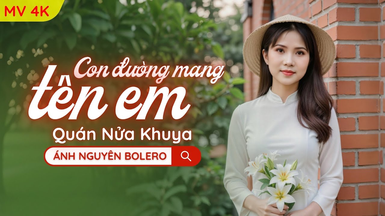 [MV 4K] CON ĐƯỜNG MANG TÊN EM - QUÁN NỬA KHUYA | ÁNH NGUYÊN BOLERO | Liên khúc trữ tình cực hay 2025