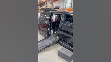 How To - turn manual wheelchair ramp into power wheelchair ramp #blvd #wheelchairvans #braunability