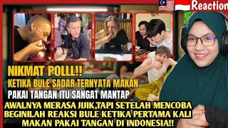 Download Lagu 🇲🇾🇮🇩AWALNYA GAK SUKA❗TAPI SETELAH MENCOBA BEGINI REAKSI BULE KETIKA PERTAMA KALI MAKAN PAKAI TANGAN MP3