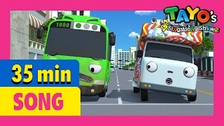 Boom Chaka Boom and more Songs medley (35 mins) l Tayo's Sing Along Show 2 l Tayo the Little Bus