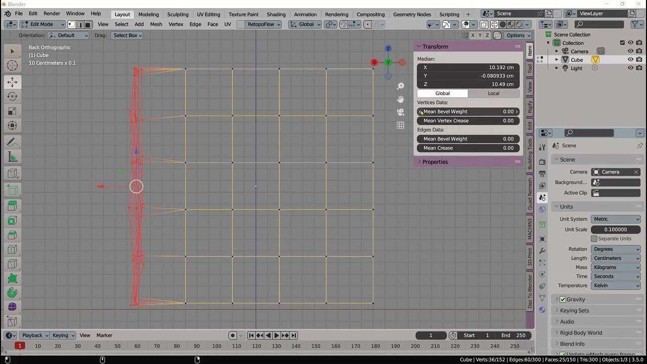 Align Verts Addon for Blender YouTube