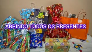 ABRINDO OS PRESENTES DO ANIVESARIO DO BRENO DE 6 ANOS 🎁