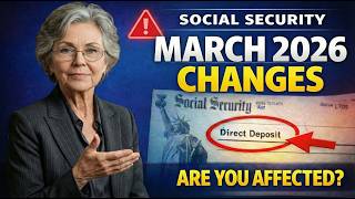 March 2026 NEW Social Security Changes - What You Must Do Now!